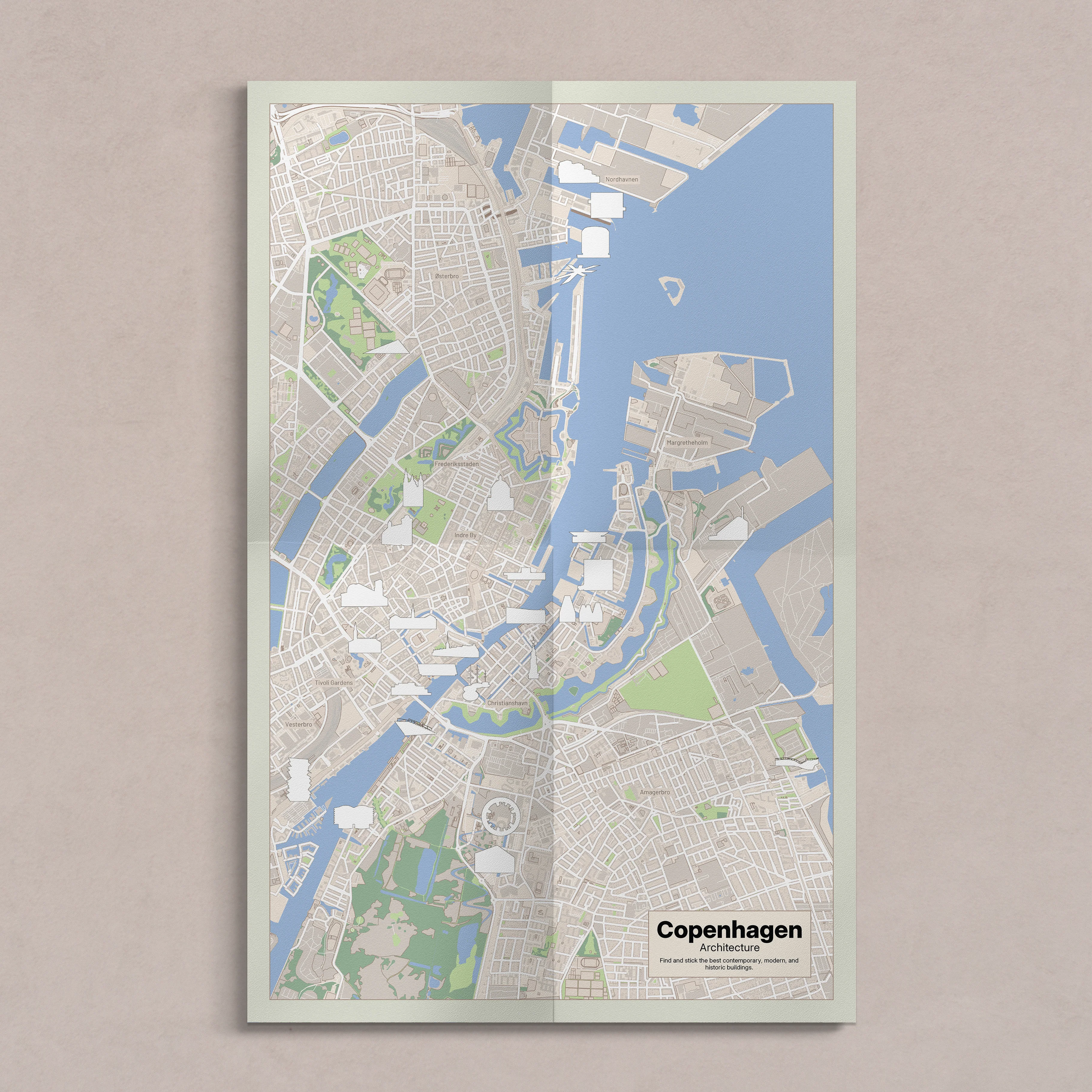 Copenhagen Sticker & Map Set - Image 3
