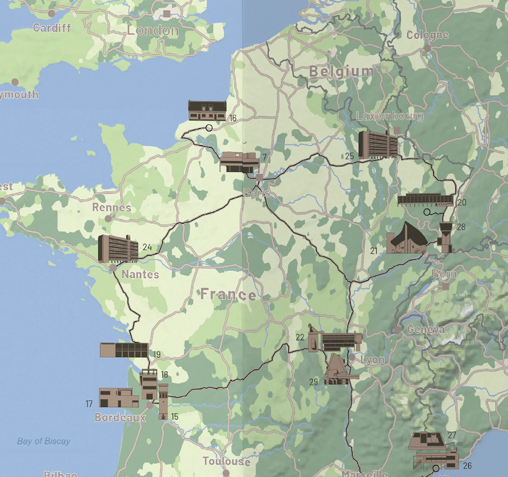 Le Corbusier in Paris & France - Image 4